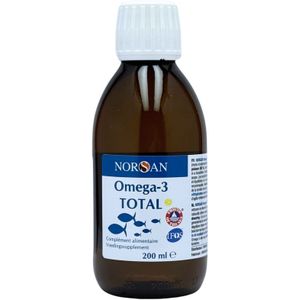 Norsan - Omega-3 Total - Visolie - Citroen - 200 ml