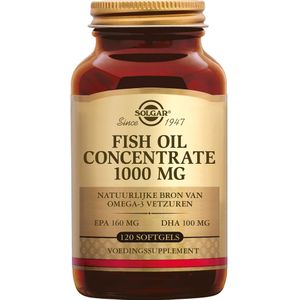 Solgar Fish Oil (Visolie) Concentrate 1000 mg Softgels