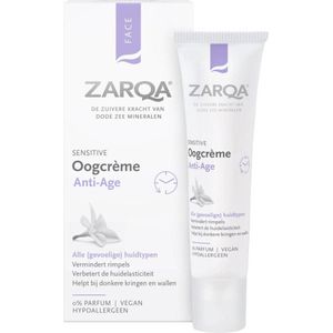 Zarqa Sensitive  Oogcrème Anti-Age met Dode Zee mineralen