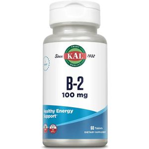 Kal Vit B2 Riboflavin 100mg Tabletten