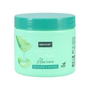 Sence - Body Scrub - Aloë Vera - 500 g - Veganistisch - Met Zeezout