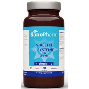 Sanopharm - N-Acetyl L-Cysteine - Aminozuurpreparaat - Hoogwaardige kwaliteit