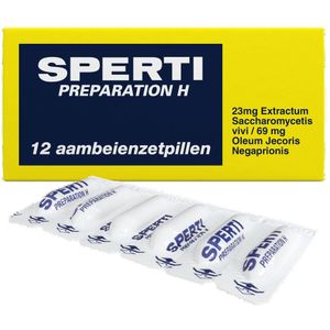 Sperti Aambeienzetpillen - 12 Zetpillen