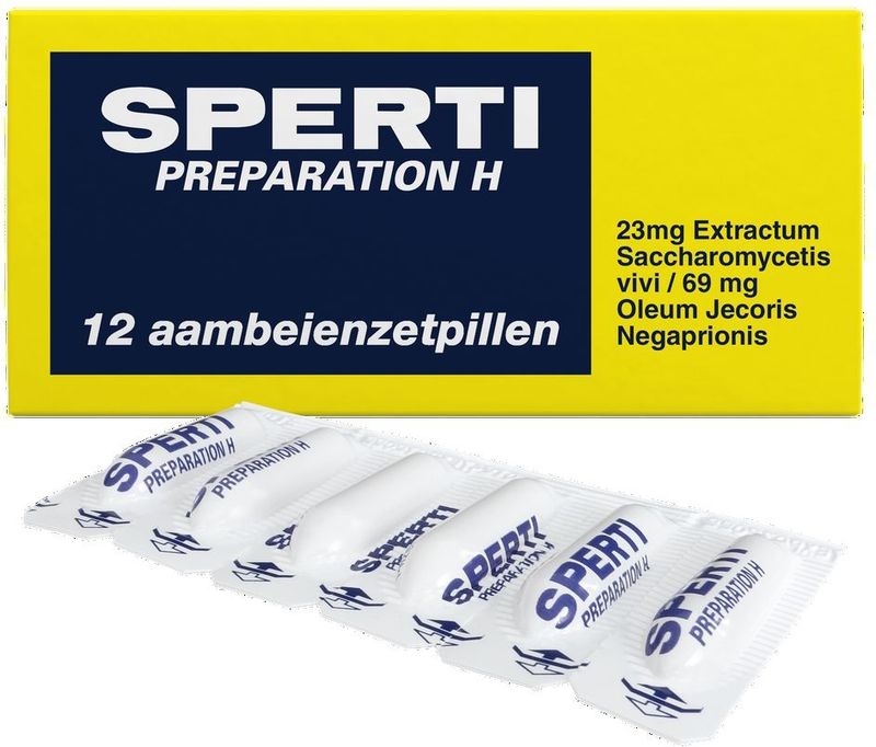 Sperti Aambeienzetpillen - 12 Zetpillen