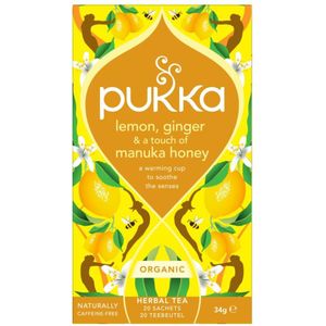 Pukka Lemon Ginger & Manuka Honey Thee