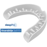 SleepPro Knarsbitje Self Fit | Unieke pasvorm | One Size Fits All | Hulp bij tandenknarsen
