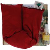 Kersepitje® Cervico Aromatics Ylang Ylang - Langwerpig Kersenpitkussen - Incl. Aromaspray