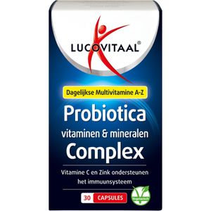 Lucovitaal Probiotica Vitaminen & Mineralen Complex Capsules