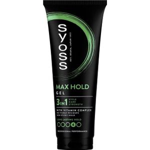 Syoss 3in1 Max Hold Gel Non Sticky Hold 4