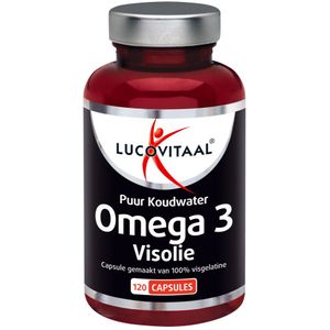 Lucovitaal Omega 3 Visolie Puur Koudwater Capsules