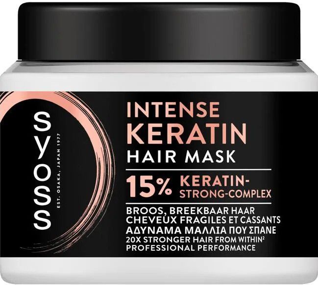 Syoss - Intense Keratin - Haarmasker - 400ml