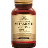 Solgar Vitamine E 268 mg/400 IU Complex Softgels