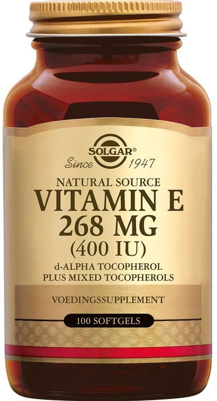 Solgar Vitamine E 268 mg/400 IU Complex Softgels