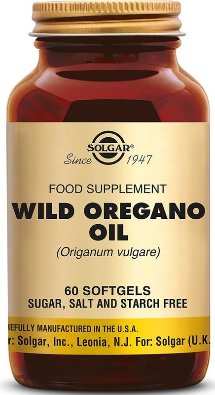 Solgar - Wilde Oregano-Olie - 60 Softgels