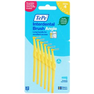 TePe - Angle - Interdentale Ragers - Geel - ISO maat 5 - 0,7 mm - 6 stuks