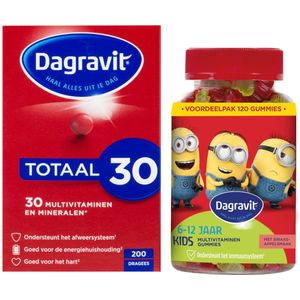 Dagravit Family Pack Totaal 30 + Kids Multivitaminen Gummies
