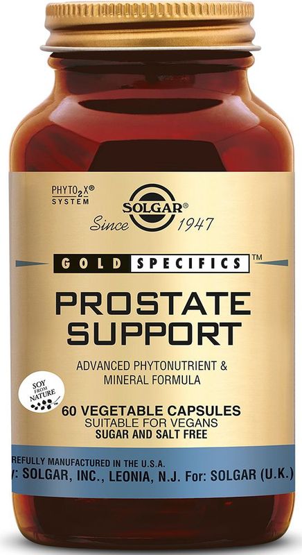 Gold Specifics Prostate Support Solgar (60 Capsules)