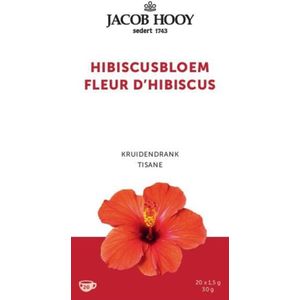Jacob Hooy Hibiscusbloem Theezakjes