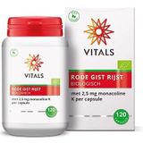 Vitals - Rode Gist Rijst - Bio - 120 capsules
