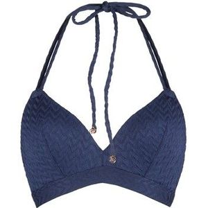 Lingadore  Voorgevormde Triangel Bikini top  Bikini's dames Blauw