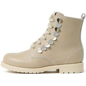 NeroGiardini  Cairo T.Brill Platino 6074 T.Microglitter Plati Tr  Laarzen  kind Beige