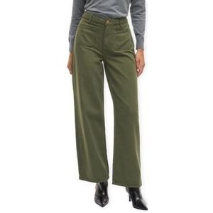 Vila  Cazo Wide Trousers - Deep Depth  Broeken  dames Groen