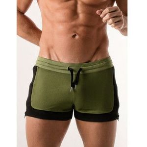 Code 22  Shorty sport Quick Dry Code22 khaki  Broeken  heren Groen