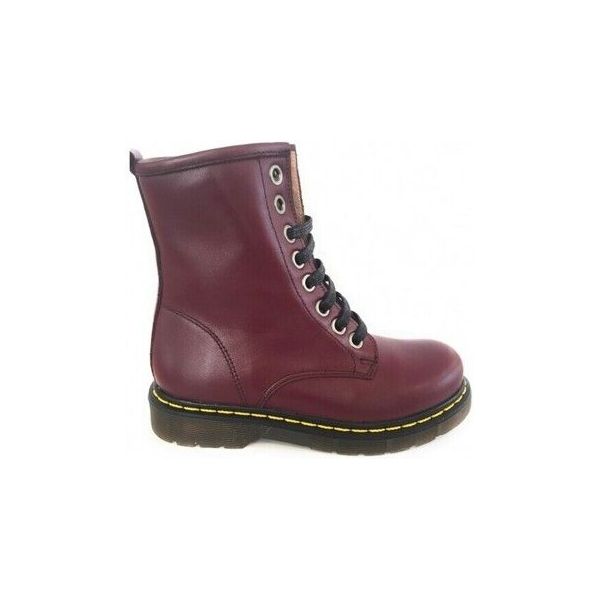 Dr martens bordeaux discount rood