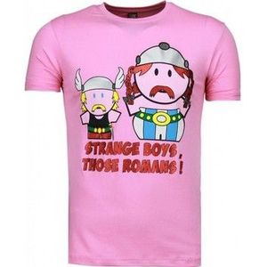 Local Fanatic  Romans  Shirts  heren Roze