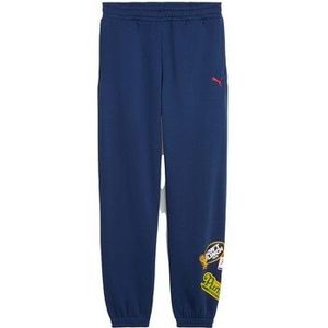 Puma  Basketball Hooperhotline Sweatpants Fl B  broeken  kind Blauw