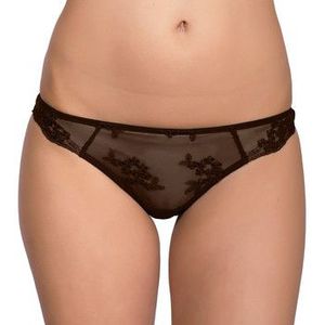 Luna  Braziliaans kant Honeymoon  Tanga's  dames Bruin