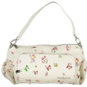 Desigual  Schoudertas met bloemenprint voor dames  tassen  dames Wit