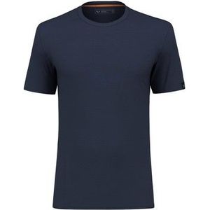 Salewa  Puez Eagle Sketch Merino Men's T-Shirt 28340-3960  Shirts  heren Blauw