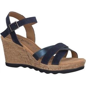 S.Oliver  28301  sandalen  dames Blauw