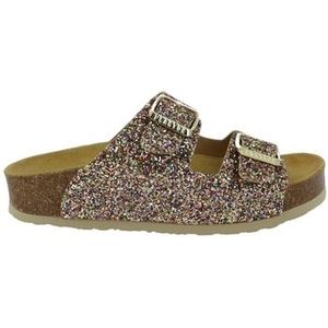 Plakton  BETA MET GLITTER ELECTRA MULTI 27 Or  slippers  dames Goud