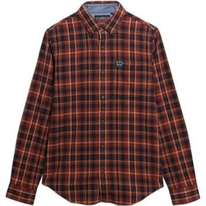 Superdry  269953  overhemden  heren Oranje