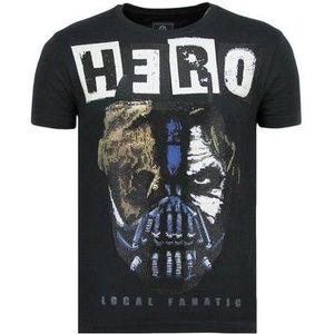 Local Fanatic  Hero Mask N  Shirts  heren Zwart