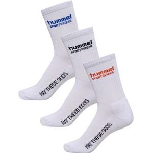 hummel  Chaussettes  (x3)  kousen en sokken  dames Wit