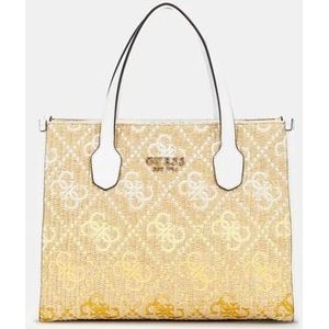 Guess  SILVANA 2 COMP TOTE  Tassen  dames Wit