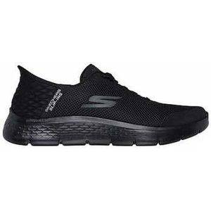 Skechers Go Walk Flex Hands Up Heren Instappers Zwart