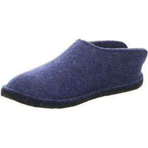 Haflinger  -  Pantoffels  heren Blauw