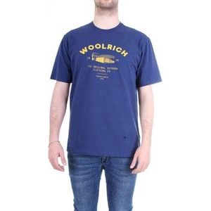Woolrich  WOTEE1158  Shirts  heren Blauw