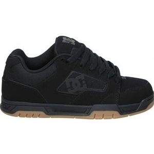 DC Shoes - Coiler - Sneakers - Zwart/Gum - Vetersluiting - Leer