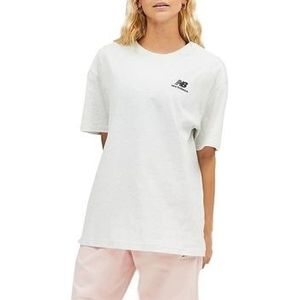 New Balance  UNISSENTIALS TEE  Shirts  dames Grijs