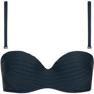 Lisca  Bandeau zwembroekje met voorgevormde balconette Sardinia  Bikini's dames Blauw