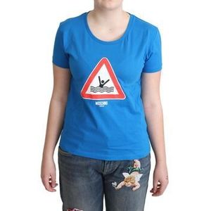 Moschino  Swim Graphic T-shirt met korte mouwen  Blouses  dames Blauw