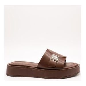 Calvin Klein Jeans  -  sandalen  dames Bruin