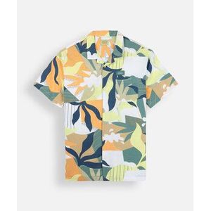Oxbow  Seersucker-shirt met korte mouwen WIPEOUT  overhemden  heren Multicolour