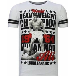 Local Fanatic  Greatest Of All Time Ali  Shirts  heren Wit