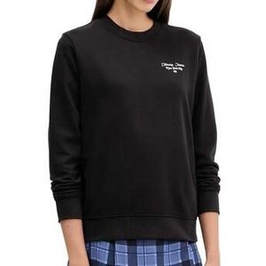 TOMMY JEANS - TJW REG ESS LOGO 1 CREW EXT - Sweatshirt - Zwart